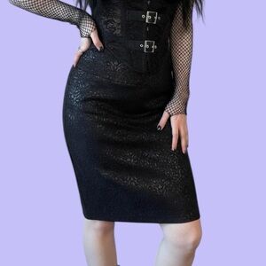 Chapter One Goth Mini Skirt